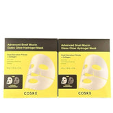 Cosrx Advanced Snail Mucin Glass Glow Hydrogel Face Mask bundle. 2 boxes