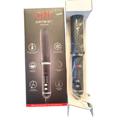 CHI Airtwist Curling Wand Cool Air Tech Ceramic Plates Dual Voltage
