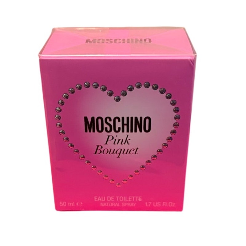 Moschino Pink Bouquet EDT 50ml Women Perfume Floral Fruity Spray New