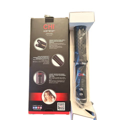 CHI Airtwist Curling Wand Cool Air Tech Ceramic Plates Dual Voltage