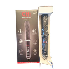 CHI Airtwist Curling Wand Cool Air Tech Ceramic Plates Dual Voltage