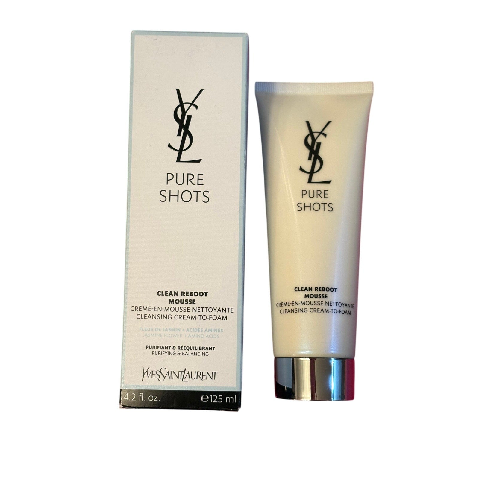 Yves Saint Laurent YSL Pure Shots Clean Reboot Cleanser - Clear