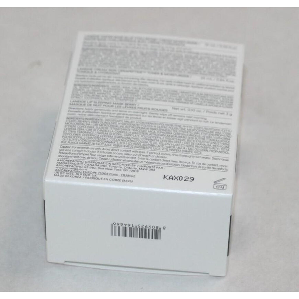 2025 Sephora Birthday LANEIGE 3PC - Water Bank Lip Sleeping Mask Cream Skin NEW