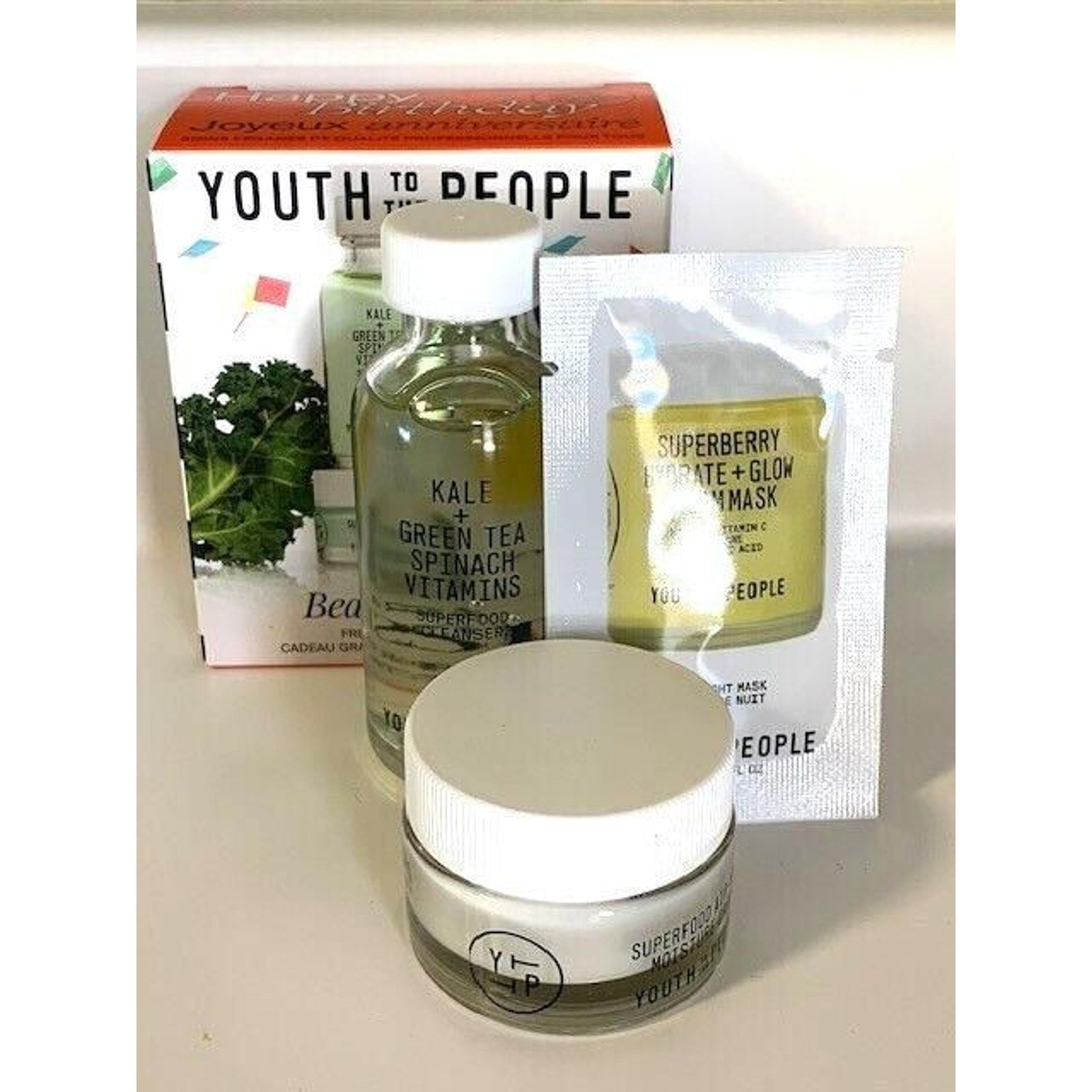Youth to the People Cleanse & Hydrate Skincare Birthday Set