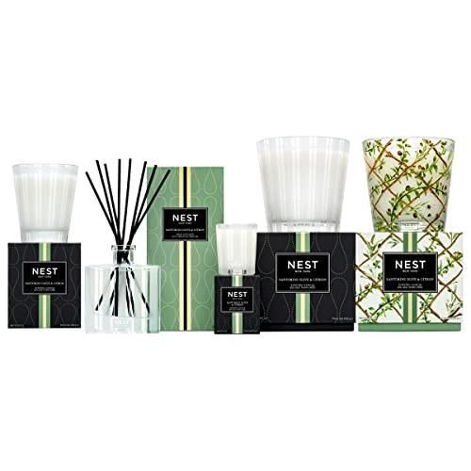 NEST New York Santorini Olive & Citron Scented Classic Candle