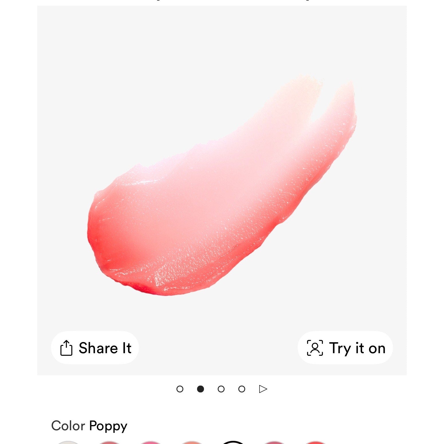 Pixi +HYDRA LipTreat Tinted Lip Balm -
Poppy