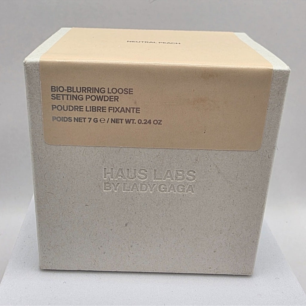 Haus Labs Loose Powder- Natural Peach. Brand New sealed in box