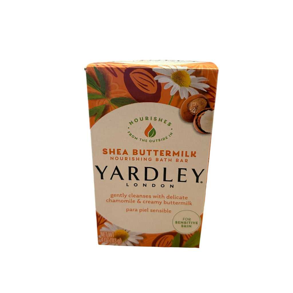 Bundle of 4 Yardley of London Naturally Moisturizing Bath Bar, Cocoa Butter