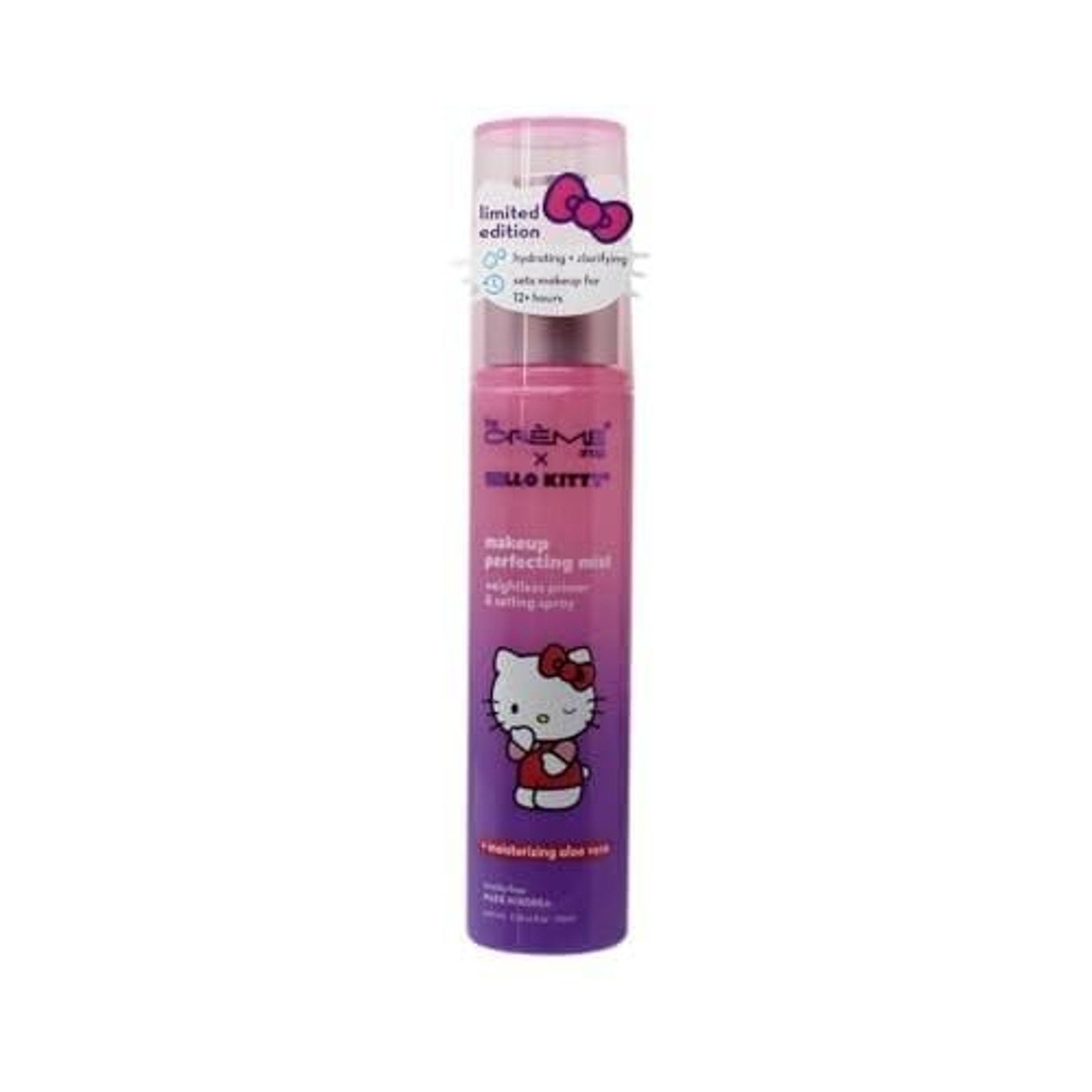 The CRÈME SHOP X Hello Kitty(Purple) Makeup Perfecting Mist